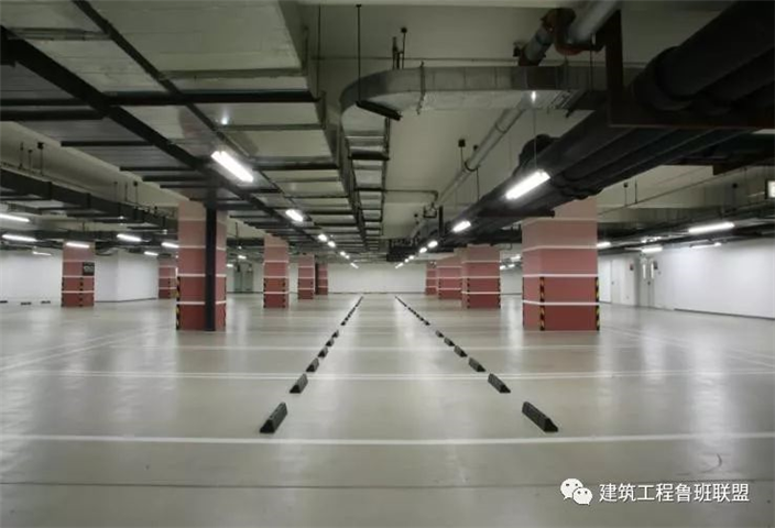 地下车库管线综合排布