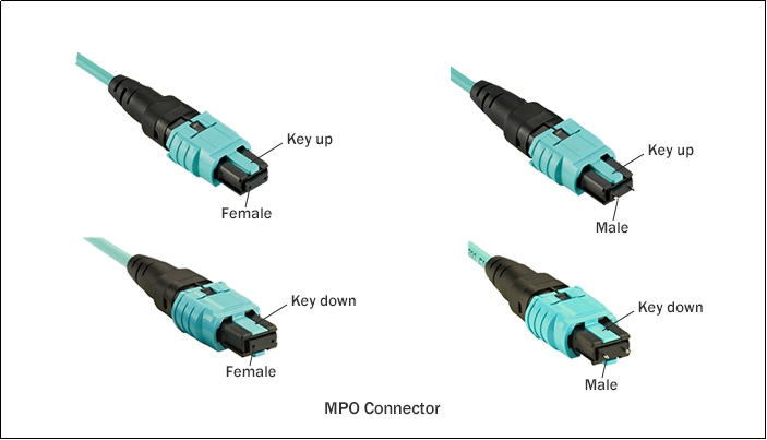 全面介绍mpomtp光纤跳线的类型公头母头极性分类