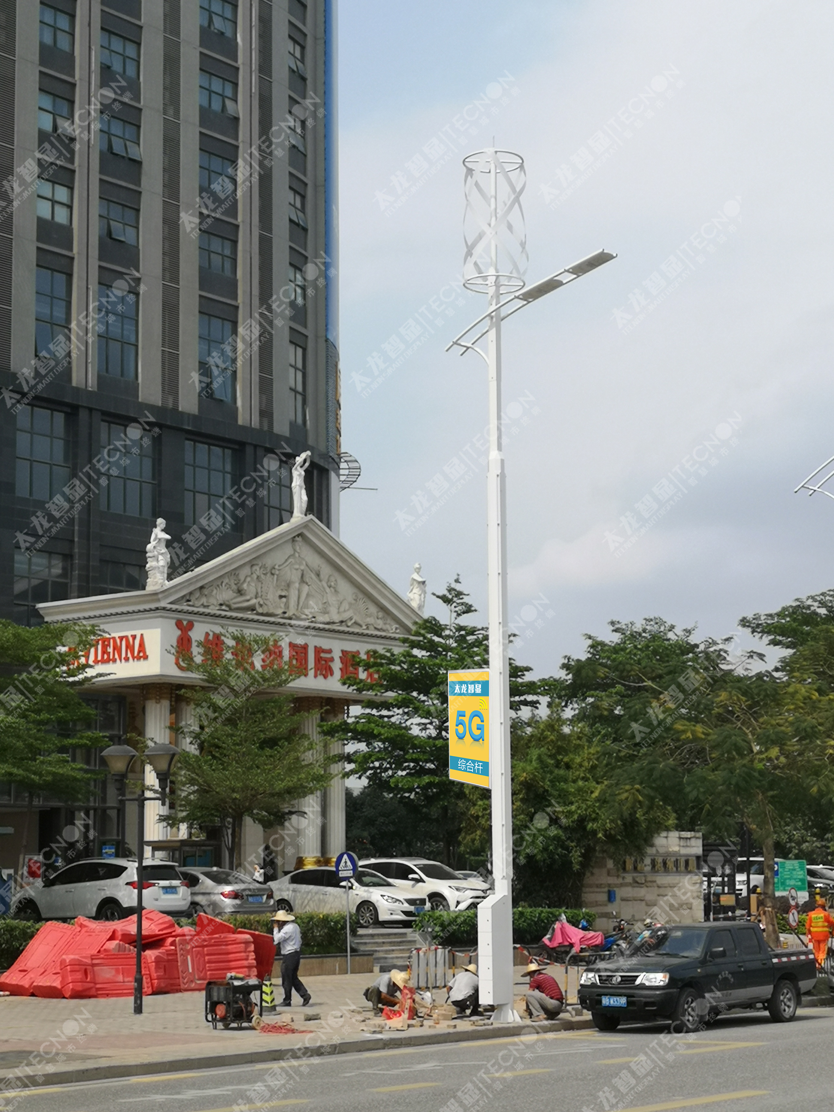 智慧灯杆屏迎来大爆发得益于智慧城市的推进