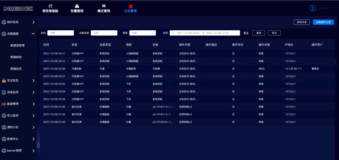 【智慧园区案例】“五一”假期防疫不懈，用达实物联网平台知晓“方特美丽”