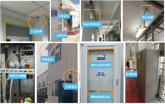 配電房環網櫃檯區環境監控系統無線測溫