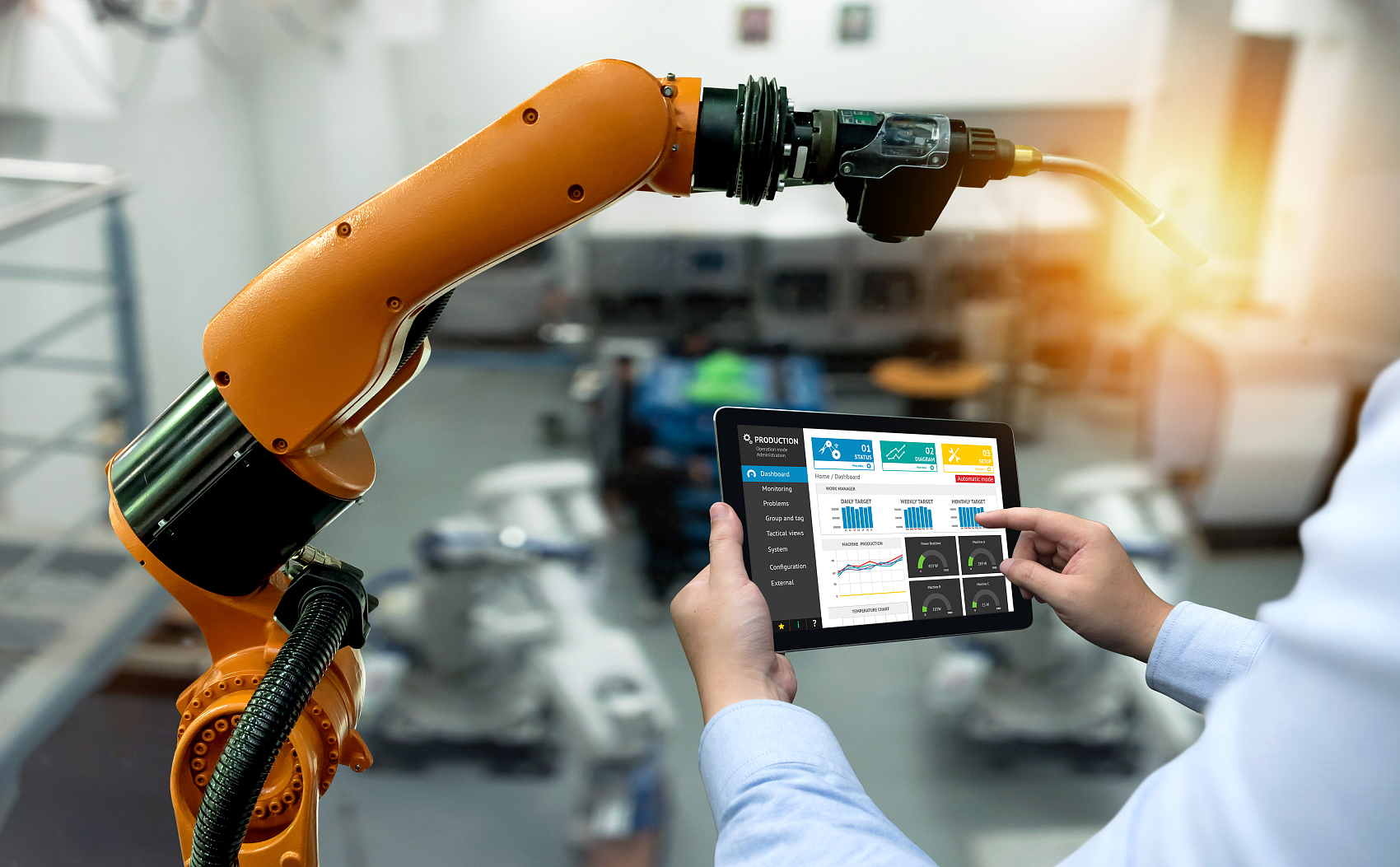 机器人技术推动工业领域的数字革命
