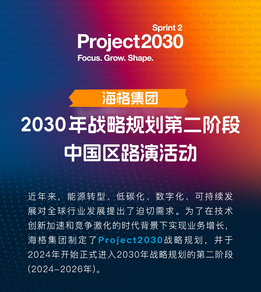 海格集团2030年战略规划第二阶段中国区路演活动，擘画电气世界未来！