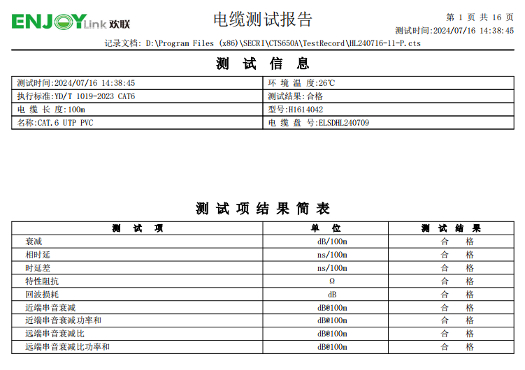 深度干货 | 关于网线的传输特性及测试