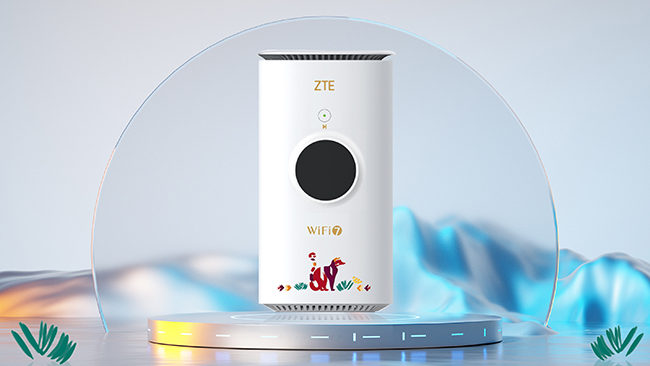 中兴通讯推出集成智能屏的 Wi-Fi 7 ONT 中兴通讯推出集成智能屏的 Wi-Fi 7 ONT