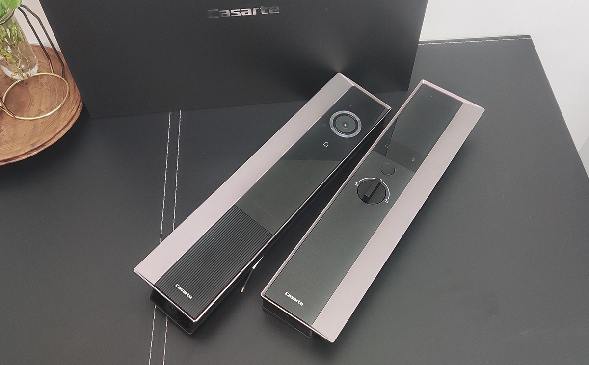 独创超薄画框设计 集成高端安全科技——卡萨帝智能门锁X80开箱安装实测体验 独创超薄画框设计 集成高端安全科技——卡萨帝智能门锁X80开箱安装实测体验