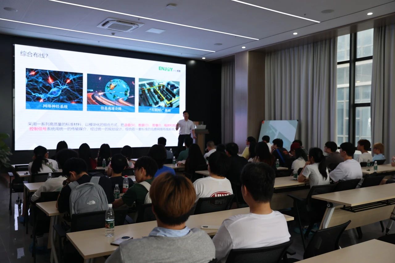 产教融合—华南师范大学计算机学院网络工程专业师生一行莅临ENJOYLink欢联参观交流！