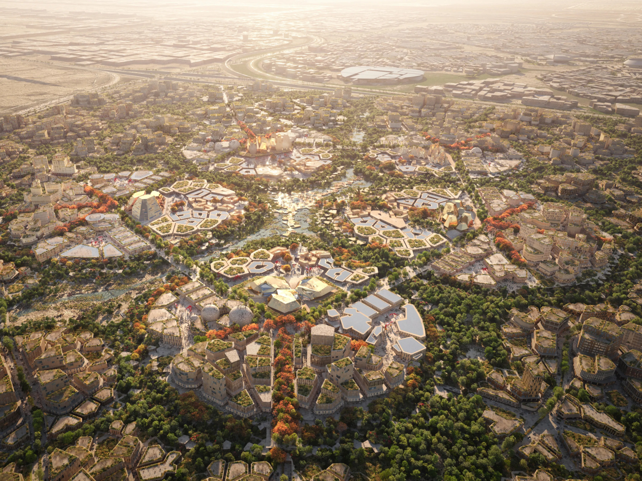 LAVA打造2030年利雅得世博会计划：绿洲城市智慧构想