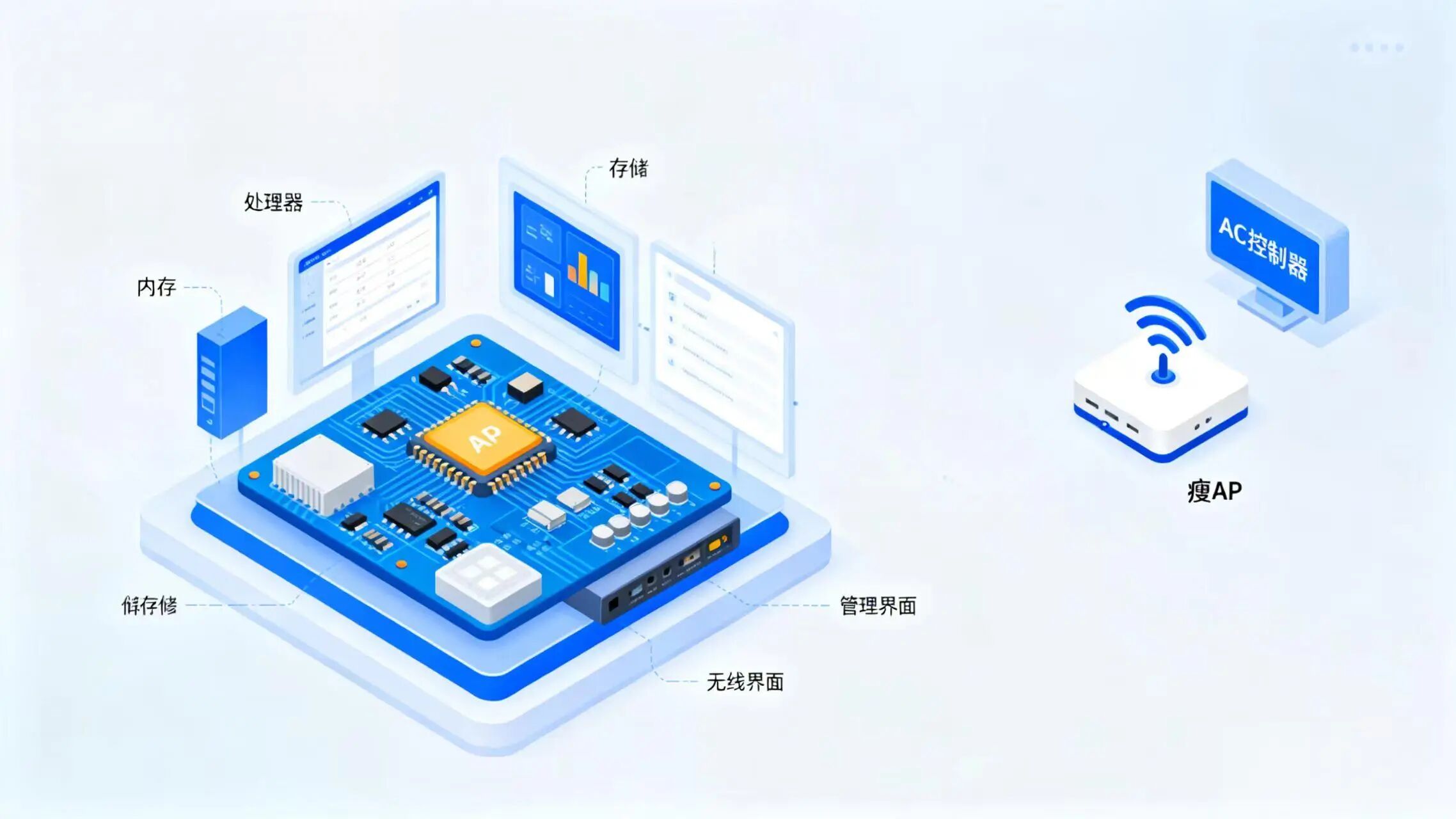 胖AP，瘦AP，傻傻分不清楚？一篇理清核心差异与选型-千家综合布线网