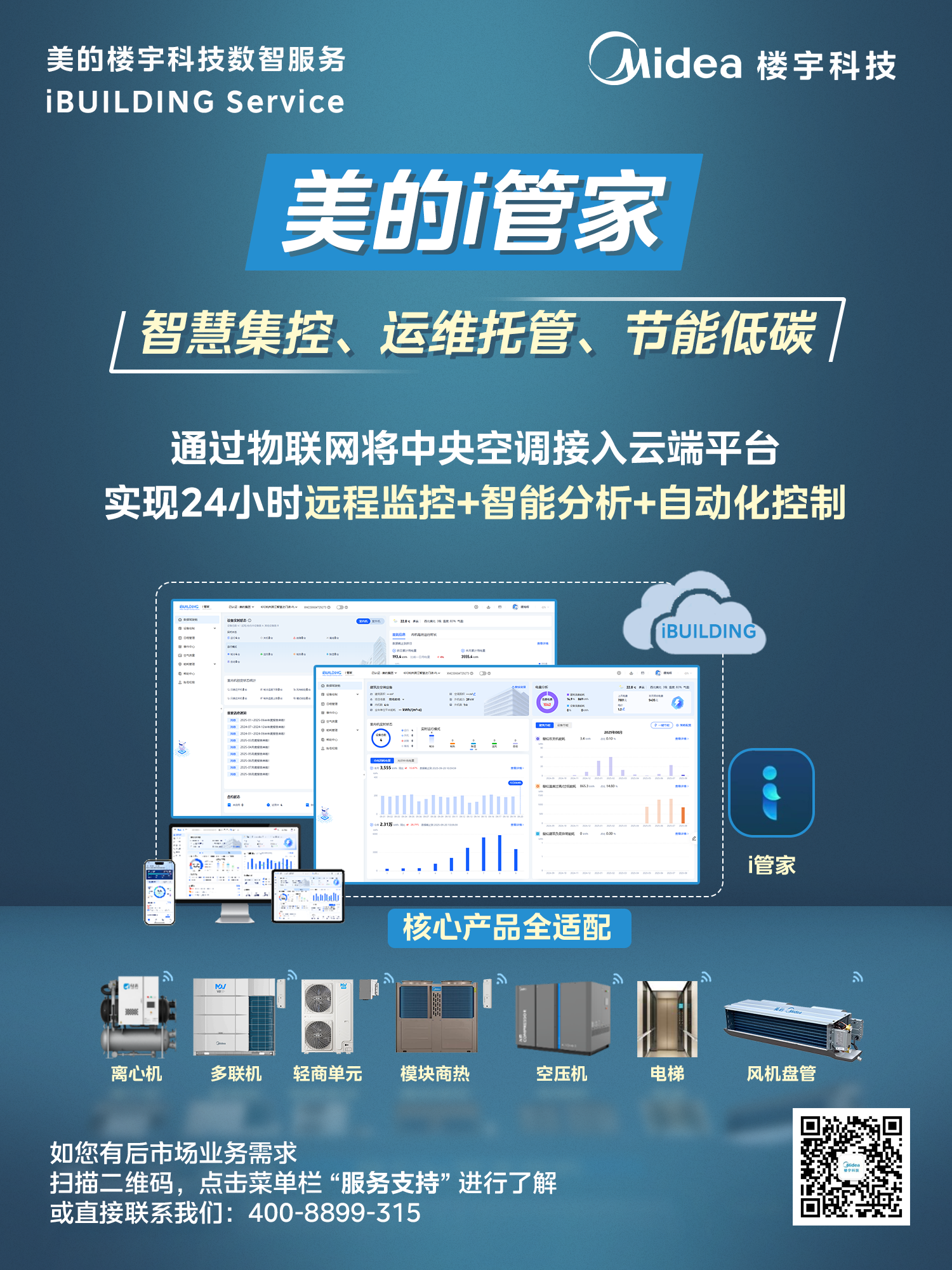 美的楼宇科技八大后市场业务，为您的设备保驾护航！