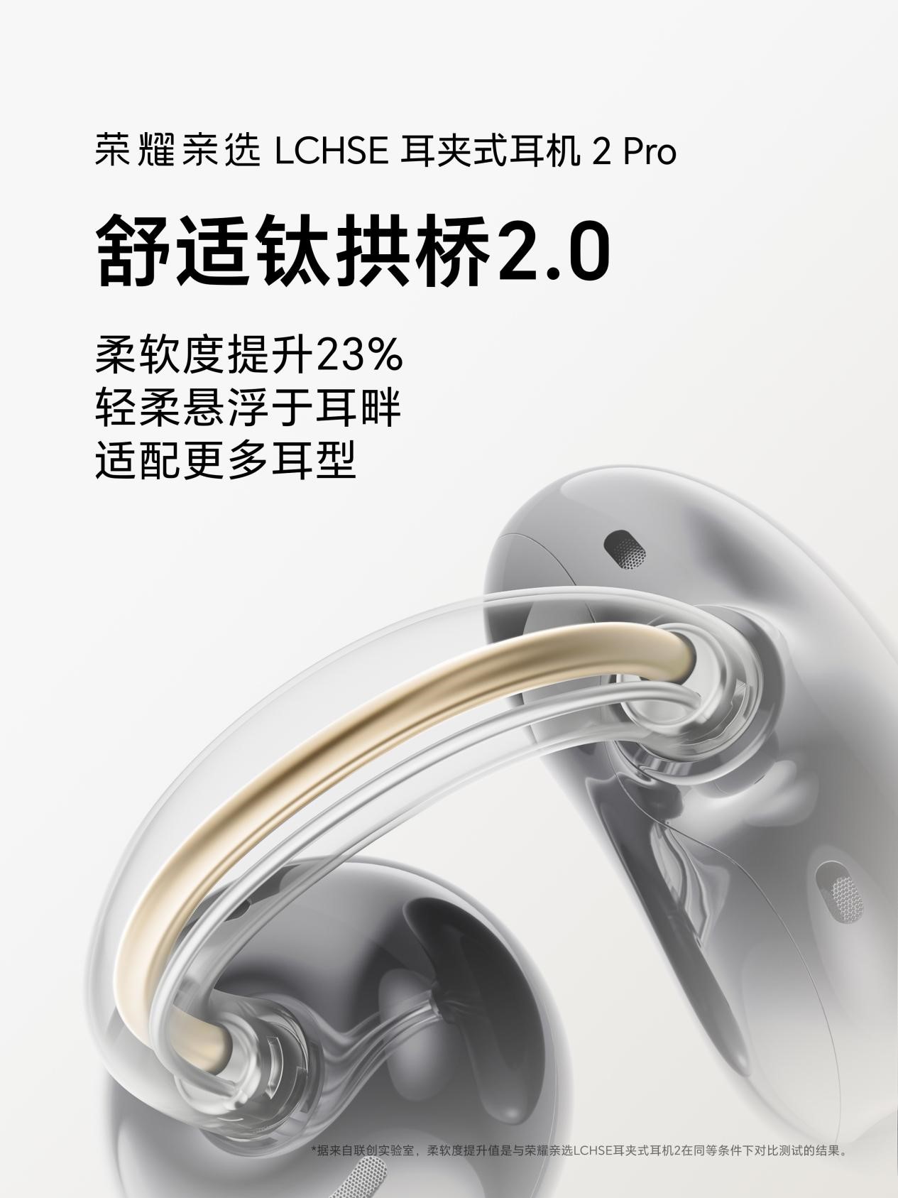 官宣定档11月24日 荣耀耳夹耳机2 Pro火热预定中
