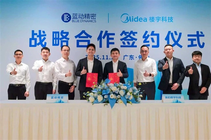 美的楼宇科技与深圳蓝动精密有限公司达成战略合作