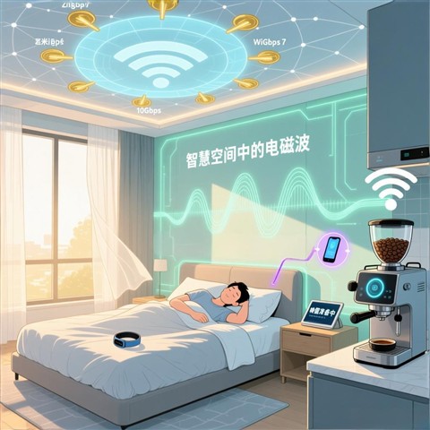 无形之网：智慧空间中电磁波的未来应用与想象