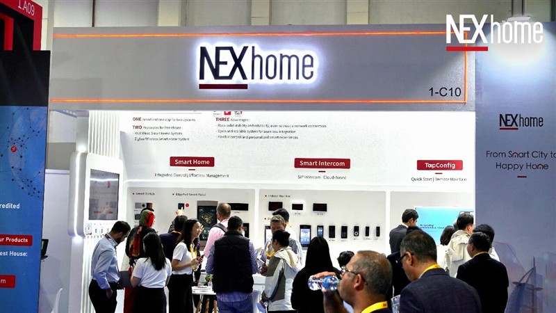 星网天合NEXhome登陆2026中东迪拜国际照明及智能建筑展：以AI科技链接中东智慧人居