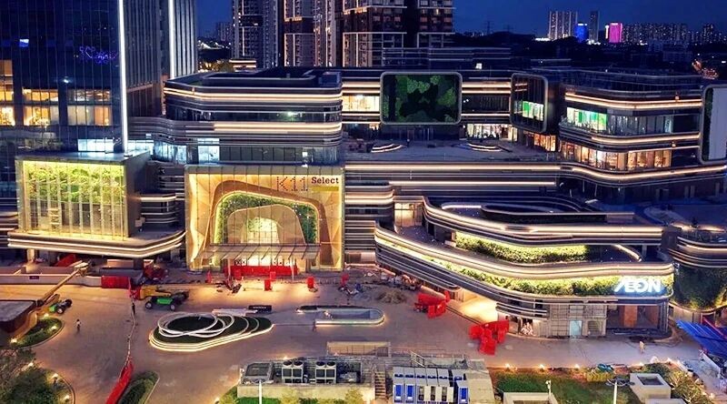 广州汉溪K11购物艺术中心|欧切斯智能调光案例 广州汉溪K11购物艺术中心|欧切斯智能调光案例