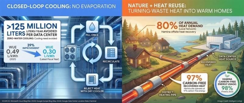 为AI热潮降温：节水型可持续数据中心的创新策略
