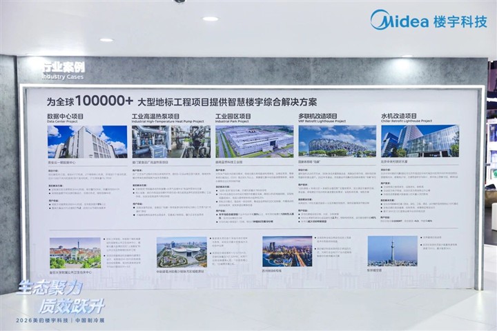 2026制冷展:美的楼宇科技“绿色转型”新答案 2026制冷展:美的楼宇科技“绿色转型”新答案