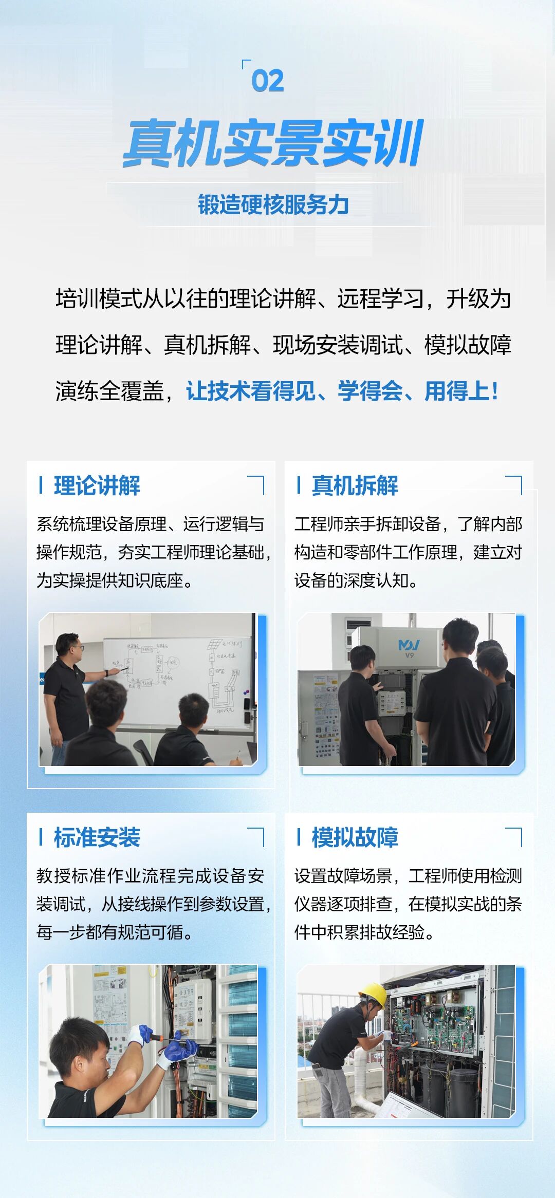 五大实训室落地｜美的楼宇科技深耕后市场专业人才培训