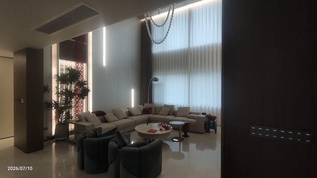 诺森斯智能案例｜400㎡联排别墅，以极简科技诠释居住理想