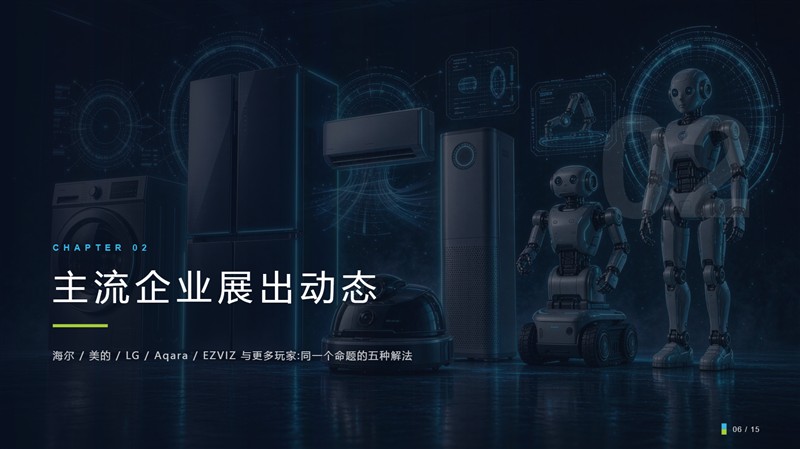 从 Smart Home 到 Intelligent Home：IFA2026智能家居行业简报