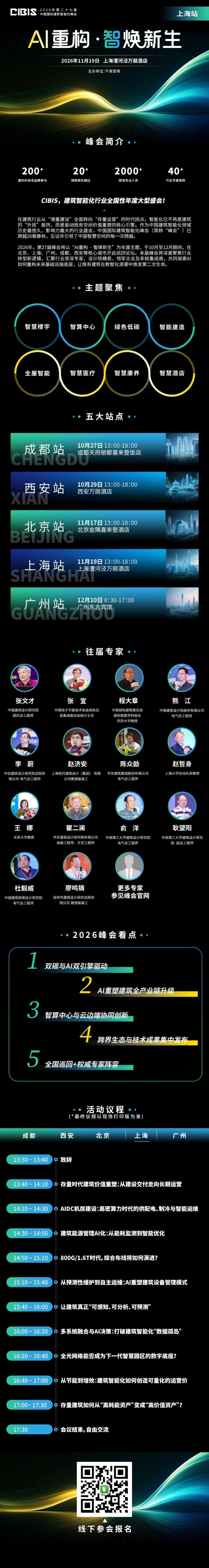 年度峰会预告|从算力基建到存量焕新,上海站讲透建筑AI落地 年度峰会预告|从算力基建到存量焕新,上海站讲透建筑AI落地